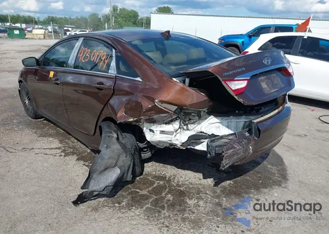 2013 Hyundai Sonata Gls from USA, damaged, VIN 5NPEB4AC2DH614248